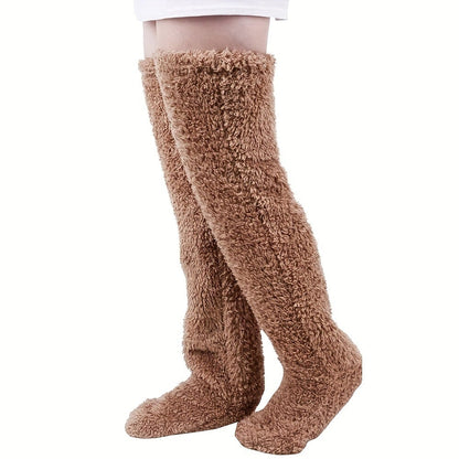 Goose Down Knee Socks For Christmas
