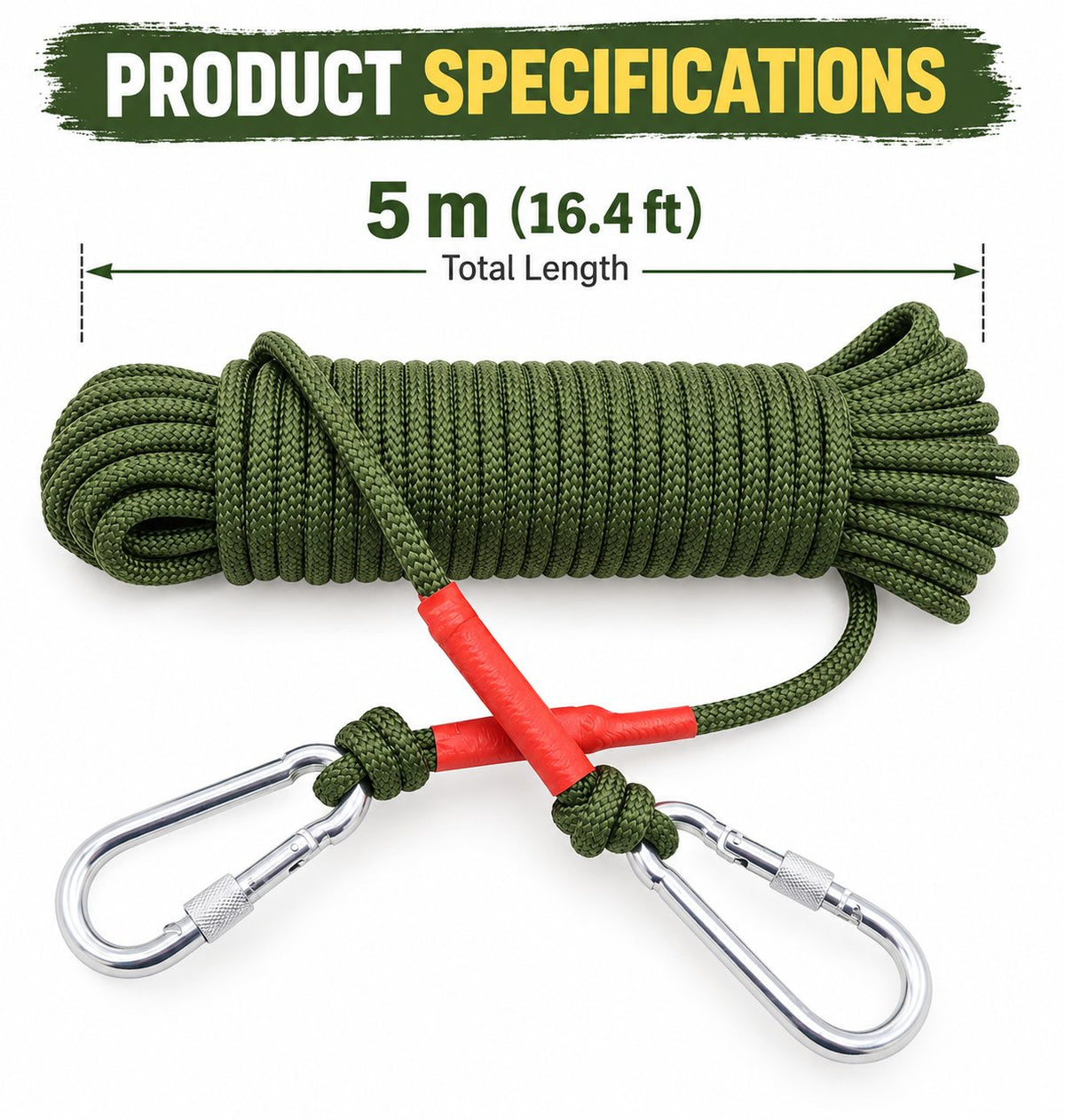 Heavy-Duty Multifunctional Outdoor Mountaineering Grappling Hook