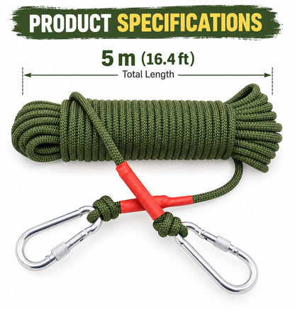 Heavy-Duty Multifunctional Outdoor Mountaineering Grappling Hook