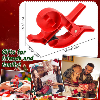 2 x wrapping paper cutters, wrapping paper clips with tape dispenser