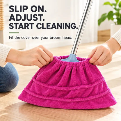 Household multi-functional lazy-person vacuuming broom