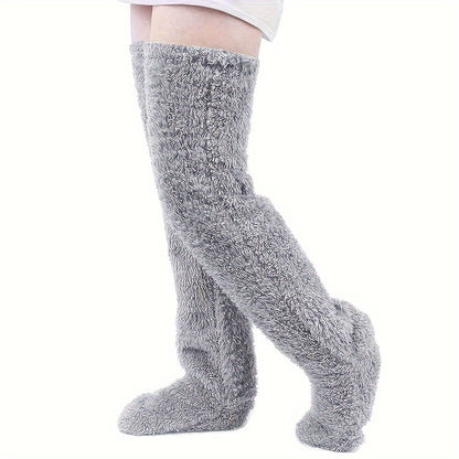 Goose Down Knee Socks For Christmas