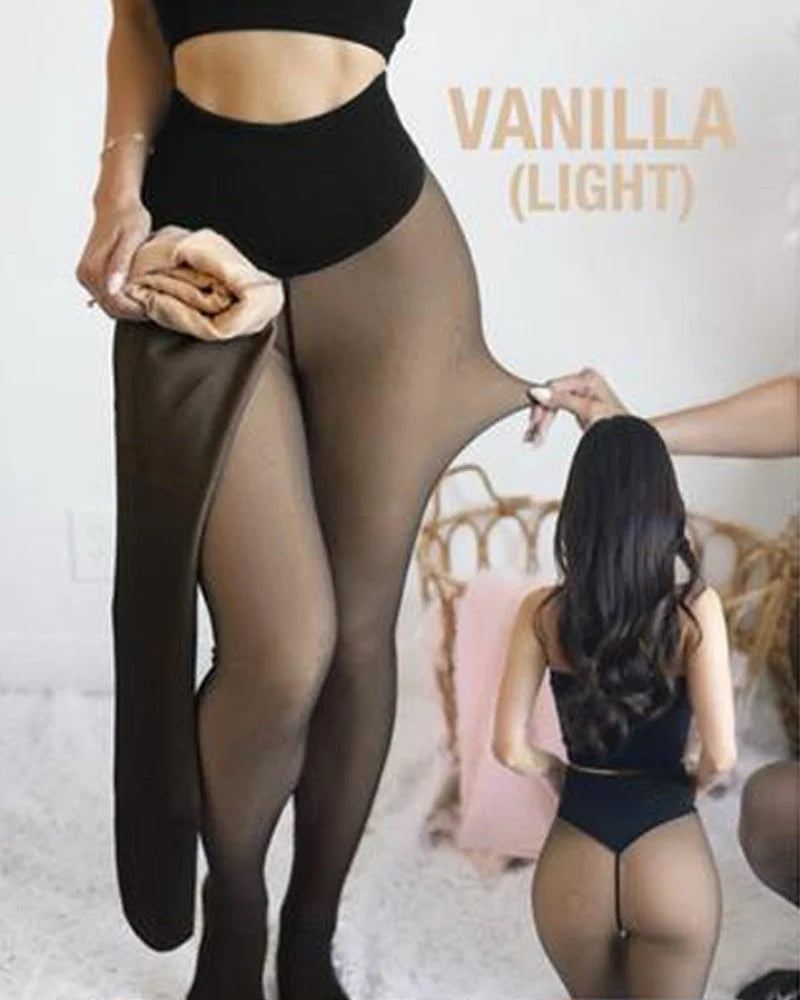 🔥Hot Sale 49% Off!!⚡50k+ Sold!❄️one-seam The-original Magic Fleece Lined Leggings✨