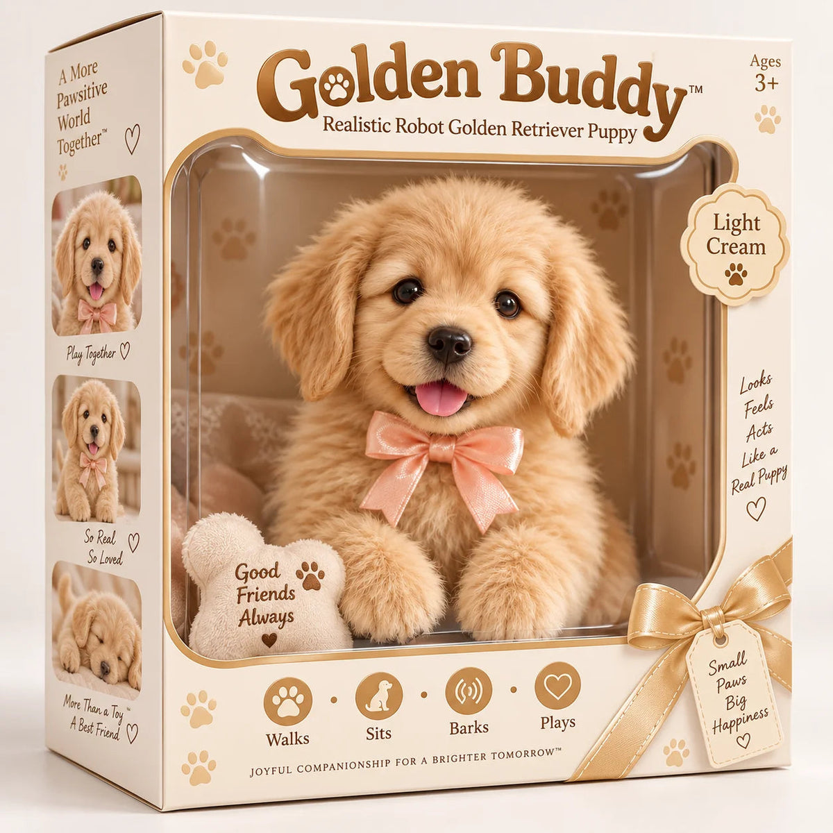 🎄 Realistic Robot Golden Retriever Puppy🐾