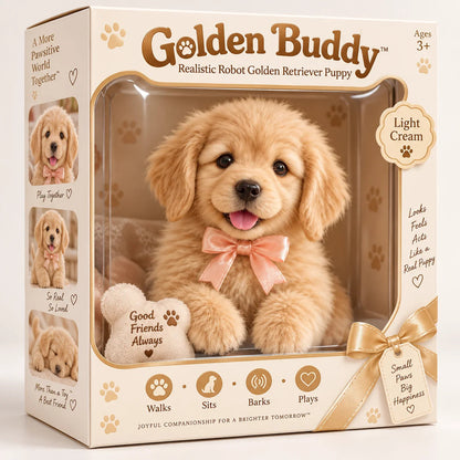 🎄 Realistic Robot Golden Retriever Puppy🐾