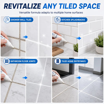 White Tile Grout Repair Pen