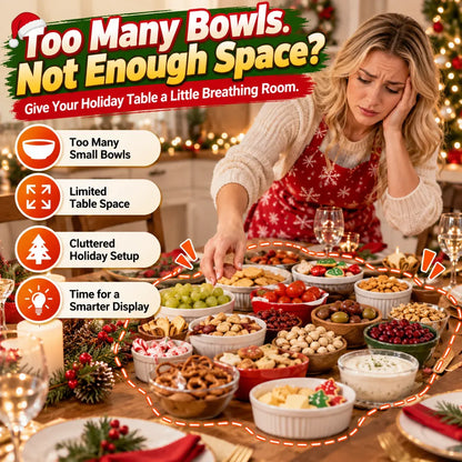 5-Layer Christmas Tree Serving Tray