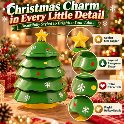 5-Layer Christmas Tree Serving Tray