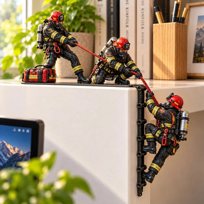 🪖Climbing Special Ops Soldiers, Tactical Soldier Monitor Decor, Military Desk Figurines, Gamer Desk Accessory, Gift for Him