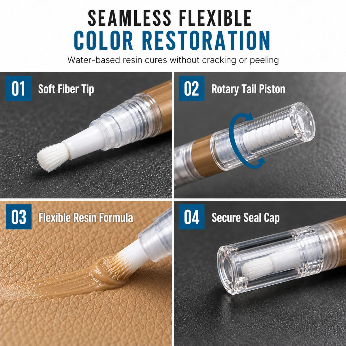 🔥Leather Touch-Up Pen – Color Restoration & Scratch Repair for Shoes, Bags, Sofas & Jackets