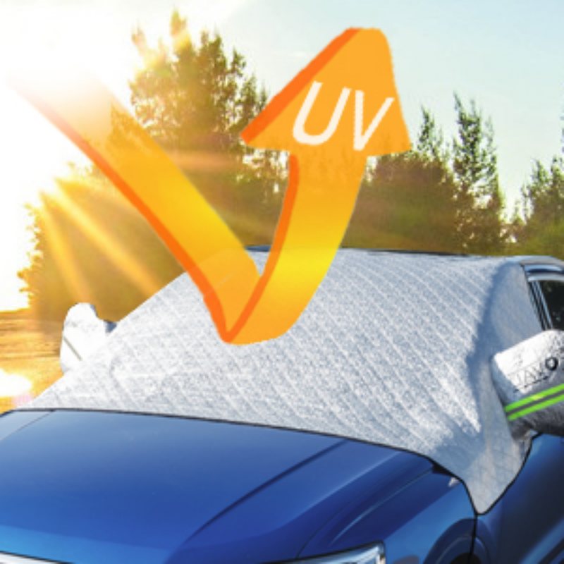 🚗 Front Windshield Cover – All-Season Protection, Frost Protection & Premium Quality – Perfect for Cars, Vans, and SUVs ❄️☀️