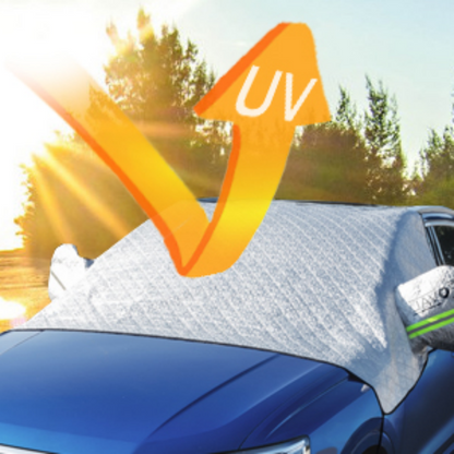 🚗 Front Windshield Cover – All-Season Protection, Frost Protection & Premium Quality – Perfect for Cars, Vans, and SUVs ❄️☀️