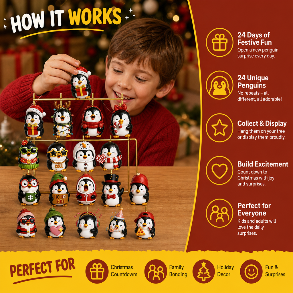 24-Day Penguin Advent Calendar