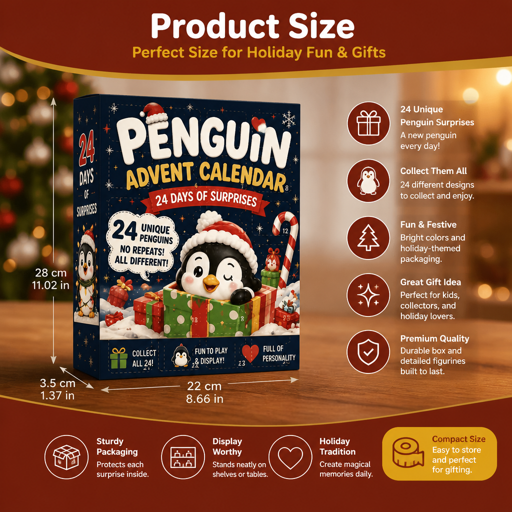 24-Day Penguin Advent Calendar