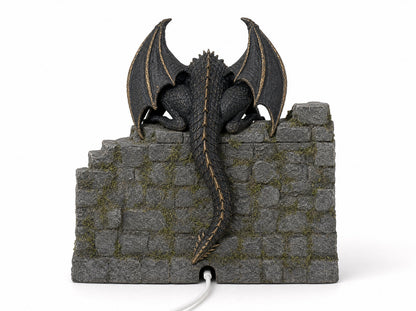 🐉 Dragon Diffuser with LED Glow & Remote Control – USB-Powered Fantasy Shelf Decor