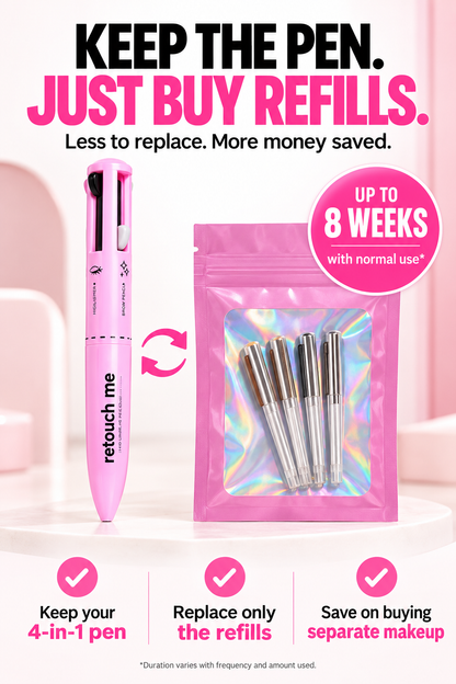 4-in-1 Beauty Pencil | Long-lasting Makeup Pen