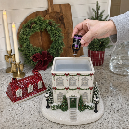Christmas Cottage-Style Fragrance Diffuser