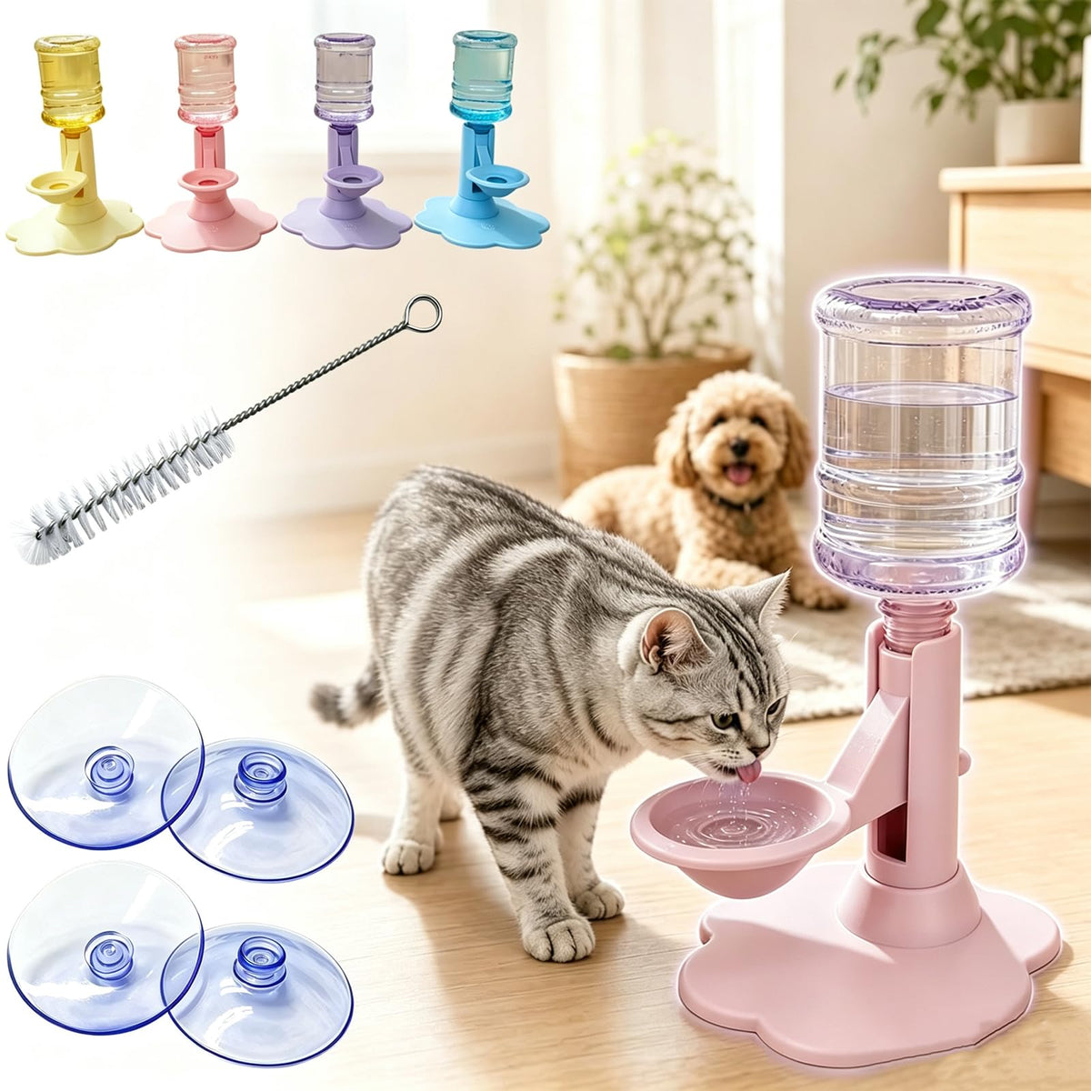 🐾 Automatic Pet Water Fountain 💧 | Fresh Water, Happy Pets! 🐶🐱