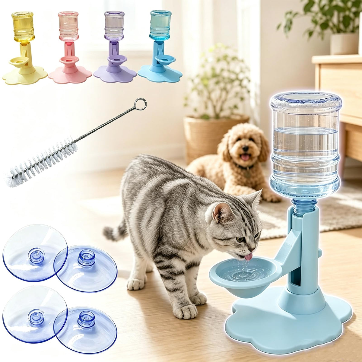🐾 Automatic Pet Water Fountain 💧 | Fresh Water, Happy Pets! 🐶🐱