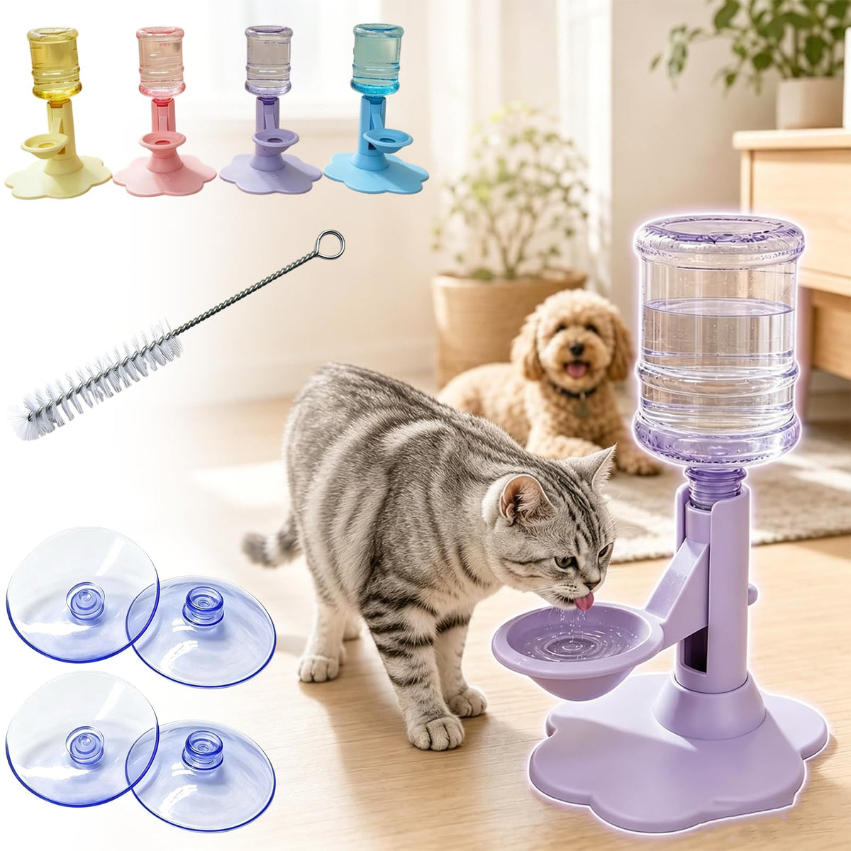🐾 Automatic Pet Water Fountain 💧 | Fresh Water, Happy Pets! 🐶🐱