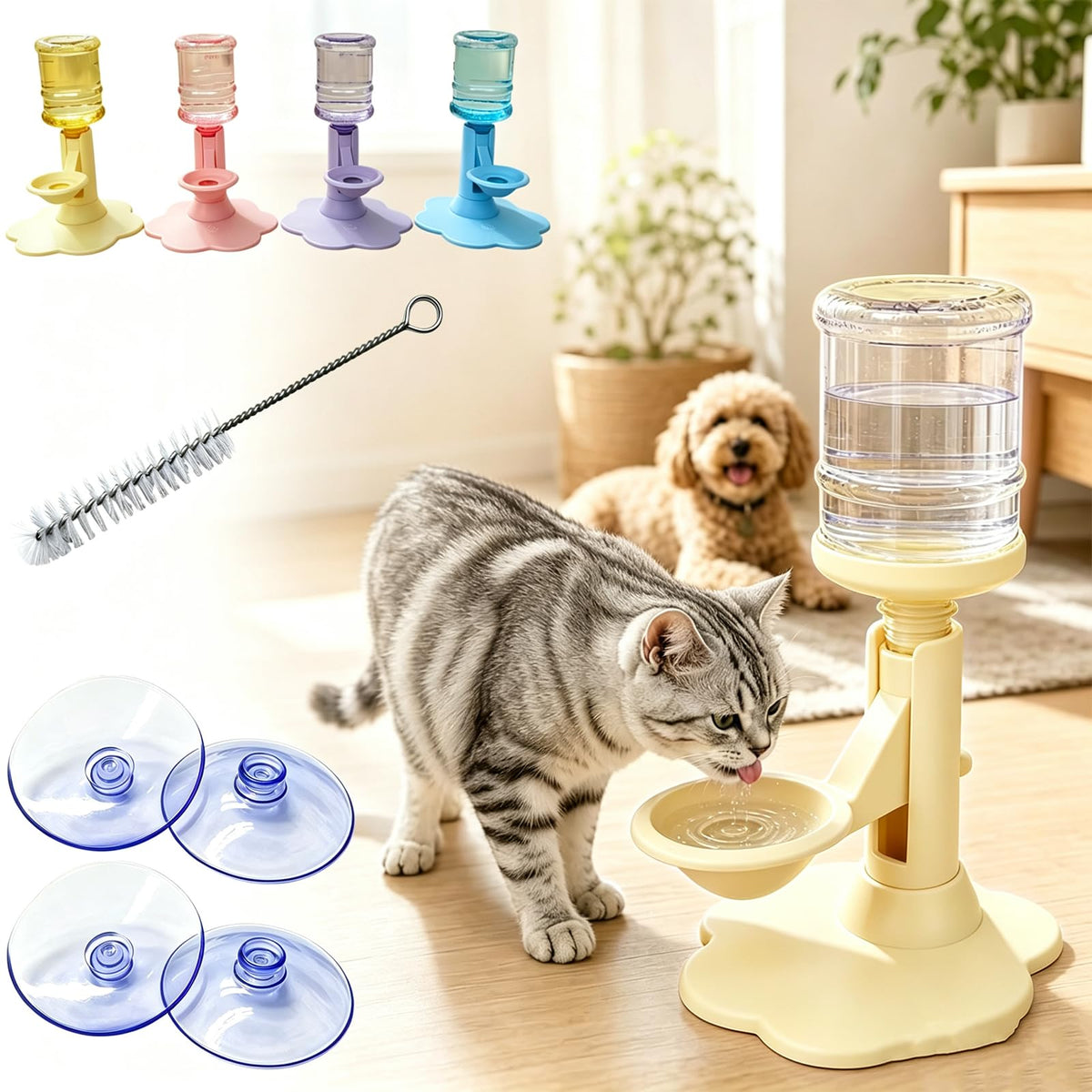 🐾 Automatic Pet Water Fountain 💧 | Fresh Water, Happy Pets! 🐶🐱