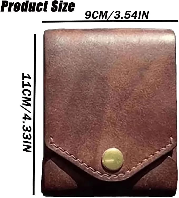 Tyiimax™ Vintage Leather Wallet with Pen Slot