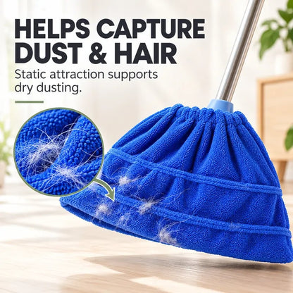 Household multi-functional lazy-person vacuuming broom