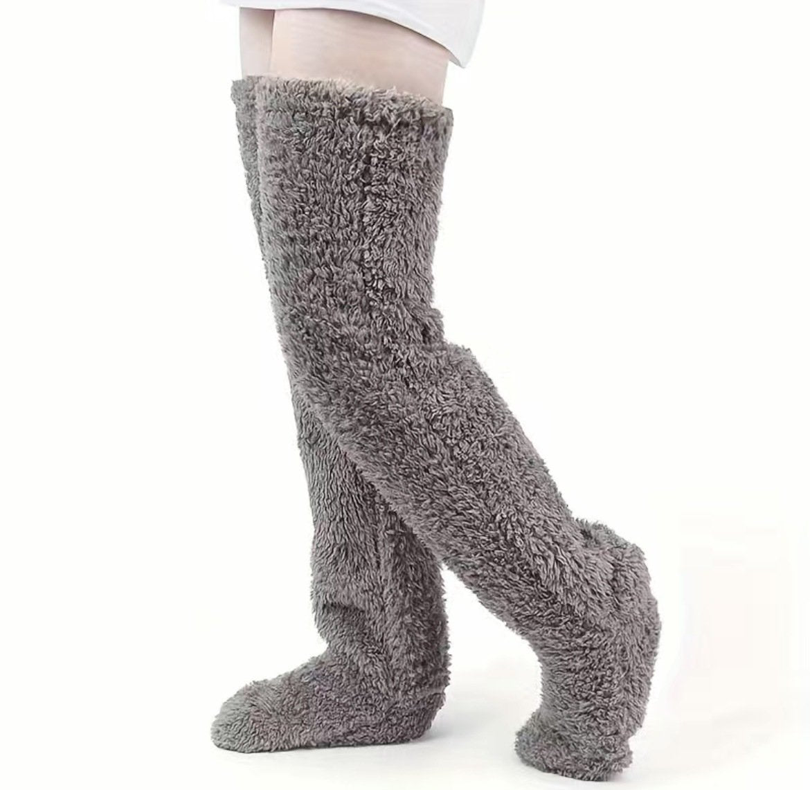Goose Down Knee Socks For Christmas