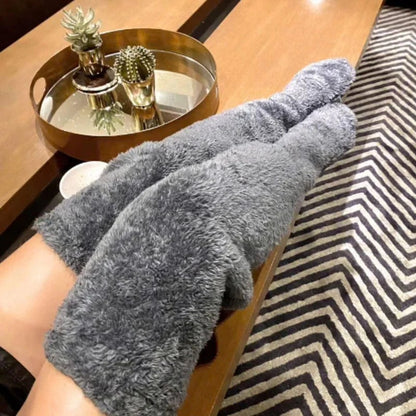 Goose Down Knee Socks For Christmas