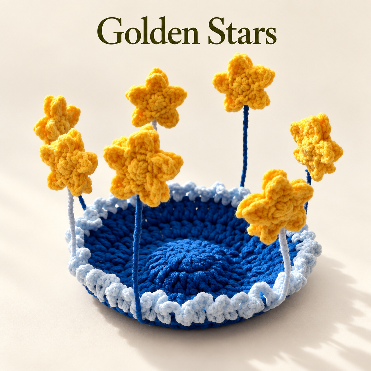 🌸 Blooming Crochet Coaster