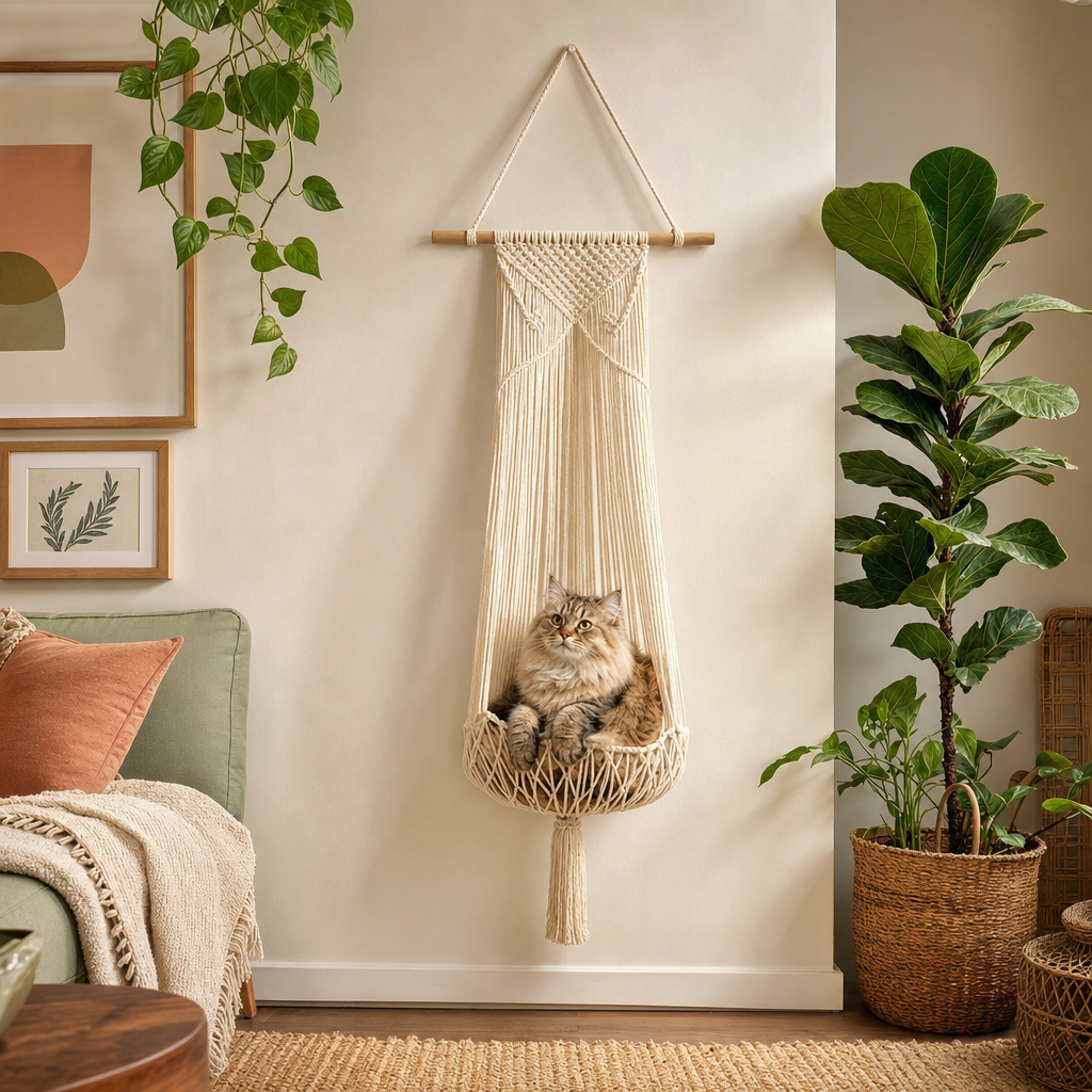 TYIIMAX™ Handwoven Cat Bed