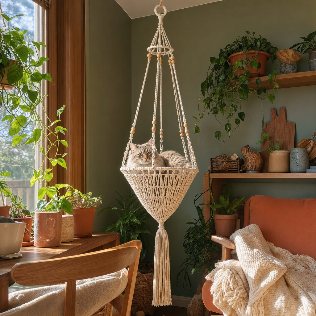 TYIIMAX™ Handwoven Cat Bed