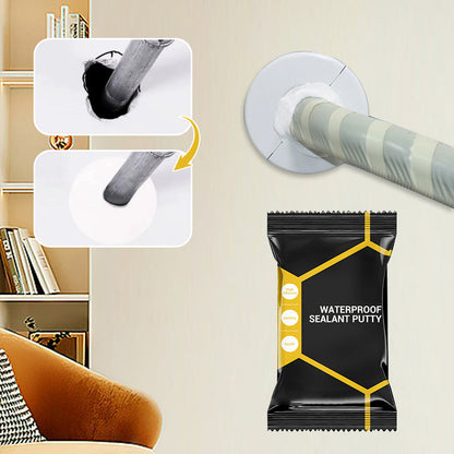 Waterproof Sealant Putty – Easy-to-Mold Filler for Pipe Openings & Wall Gaps