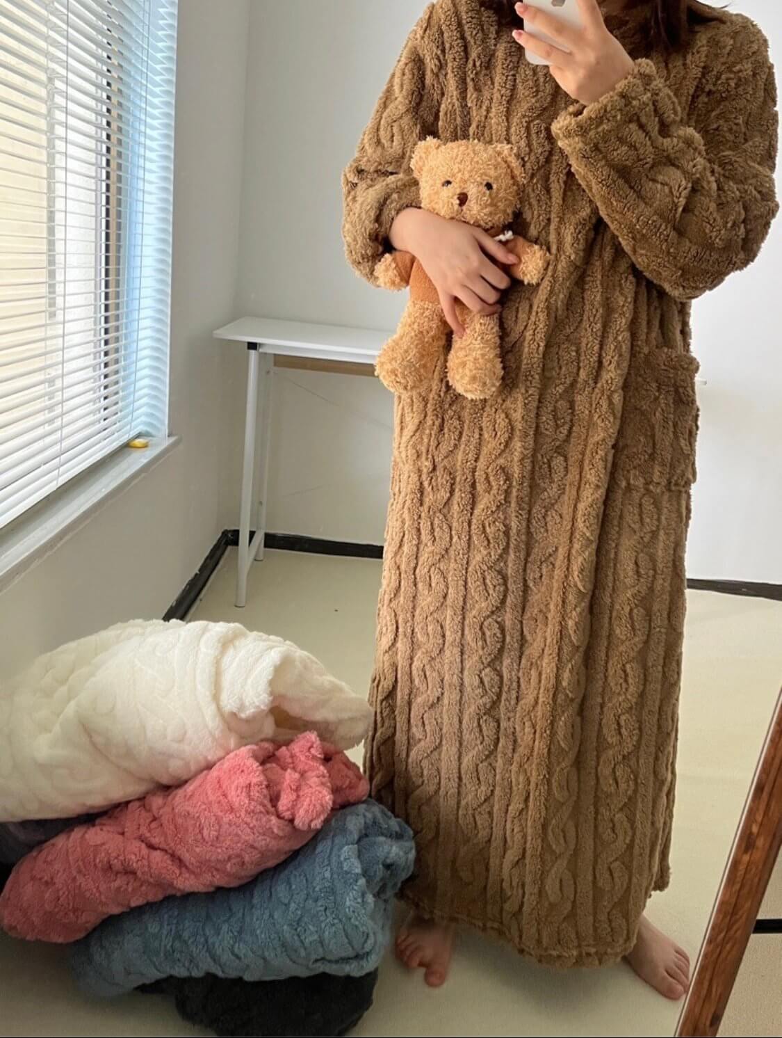 🔥Winter Coral Velvet Home Clothes✨