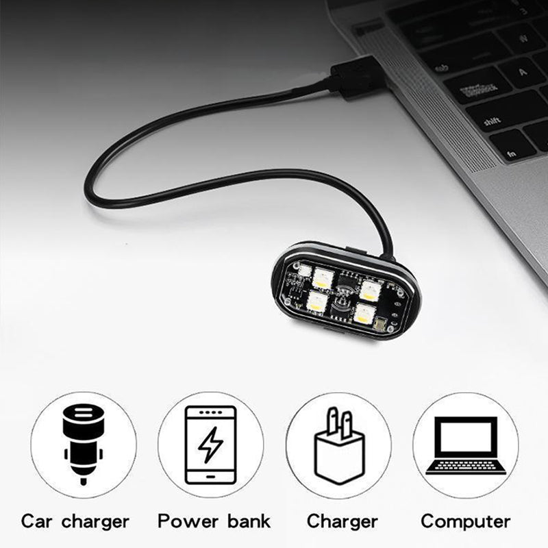 Portable LED Warning Light for Car • Remote Control & Ultra Bright Flashing