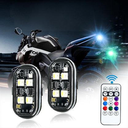 Portable LED Warning Light for Car • Remote Control & Ultra Bright Flashing