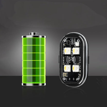Portable LED Warning Light for Car • Remote Control & Ultra Bright Flashing