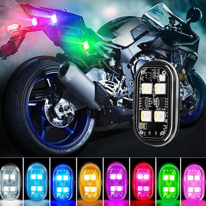 Portable LED Warning Light for Car • Remote Control & Ultra Bright Flashing