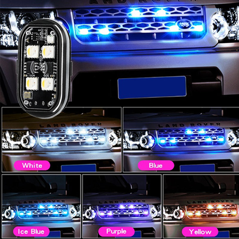 Portable LED Warning Light for Car • Remote Control & Ultra Bright Flashing