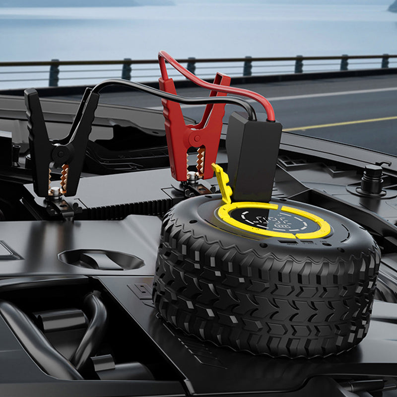 ⏳🔥LIMITED-TIME 50% OFF! ⏰ 2-in-1 Jump Starter + Tire Inflator 🔋 — Powerful, Compact and Reliable Portable Air Compressor ⚡ Ideal for Roadside Emergencies 🛠️