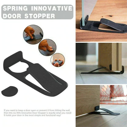 🚪 2-Pack Door Stopper Protector – No-Drill, Easy Door Holder 🏠✨