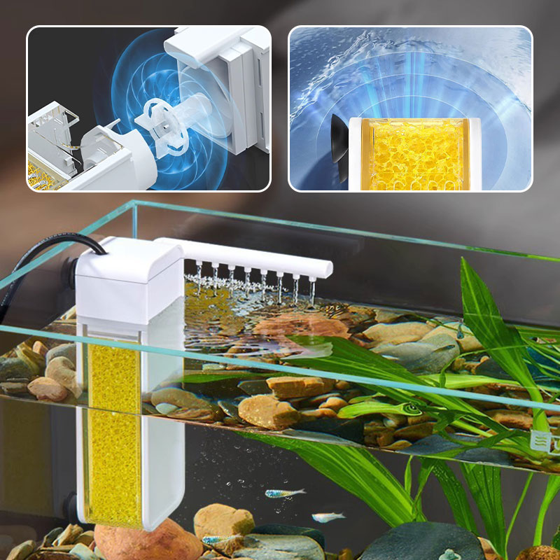 💞Multifunctional Mini Filter for Small Fish Tank