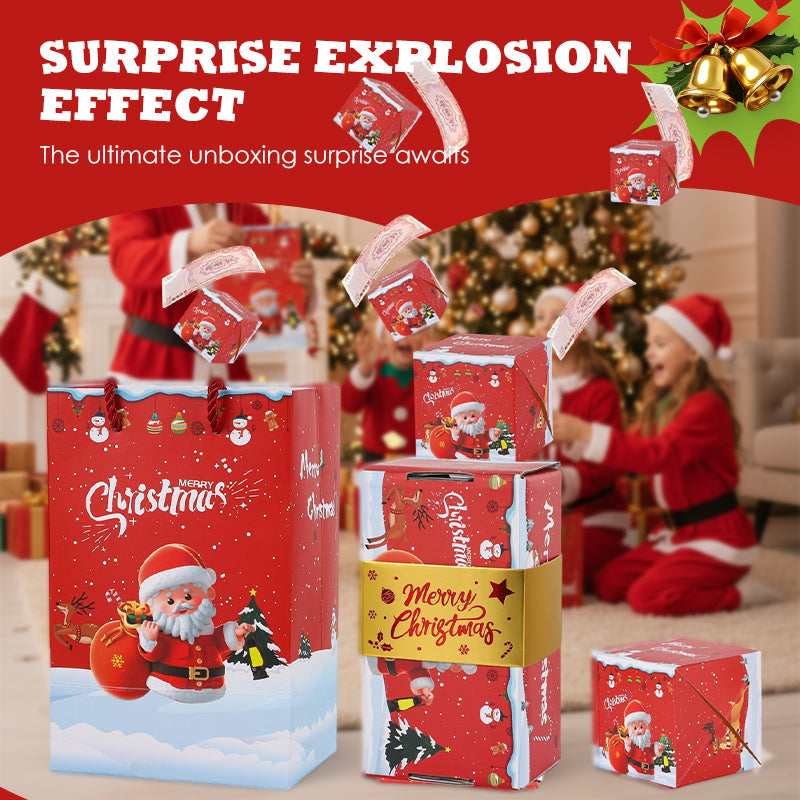🎄Christmas Surprise Gift Box Explosion🎁