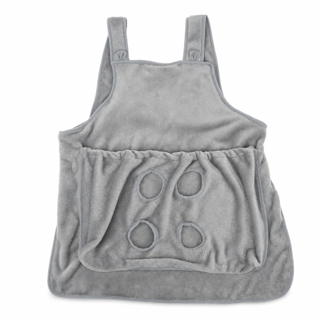 🥻🐕Hair Resistant Pet Cuddling Apron with Leg Holes for Holding Cats🐈