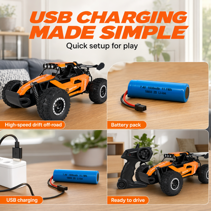🎄🎁Christmas Special: Final price drop!🚗High-Speed RC Off-Road Car