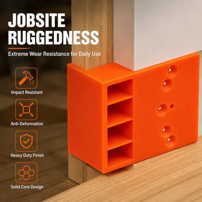 📢📢Wardrobe Cabinet Side Filler Panel Installation Locator and Stepped Positioning Plate for Precise Hole Alignment