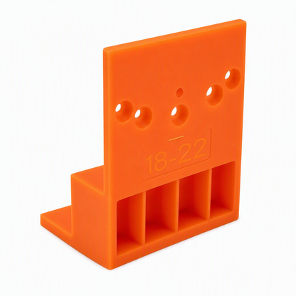 📢📢Wardrobe Cabinet Side Filler Panel Installation Locator and Stepped Positioning Plate for Precise Hole Alignment