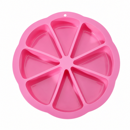 🔥8 Cavity Triangle Silicone Cake Mold✨
