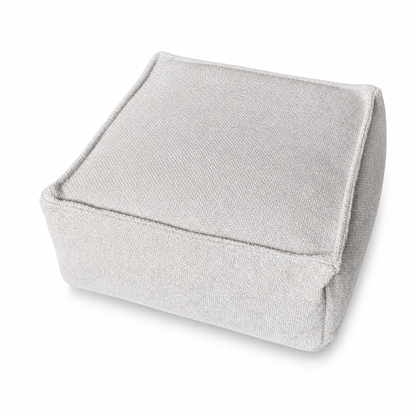 ⏰Storage Stool Cover: Fill with Clothes, 100kg Support, Wide Zipper, Washable, 45x45x23cm