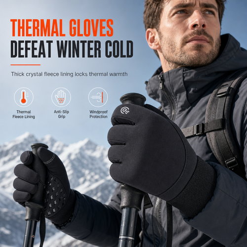 🥳2026 HOT SALE🥳💞50K+ SOLD! 🧤❄️ 50% OFF! Winter Waterproof Cycling Gloves – thermal, touchscreen, water-repellent & anti-slip. Warm hands, full control on cold rides! 🛡️✅